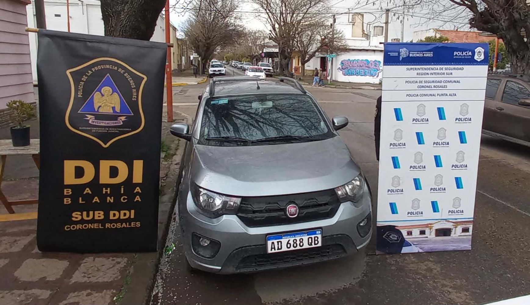 Auto secuestrado