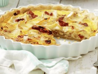 Tarta de cebolla y queso de Maru Botana: el paso a paso para hacer masa casera crocante y un relleno súper cremoso