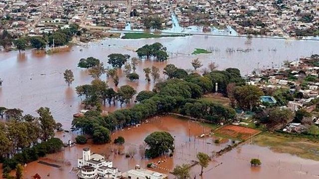 Archivo de Inundaciones enConcepción del Uruguay. Foto WEB.