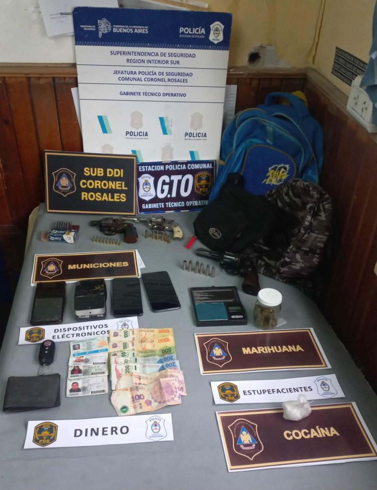 Elementos secuestrados