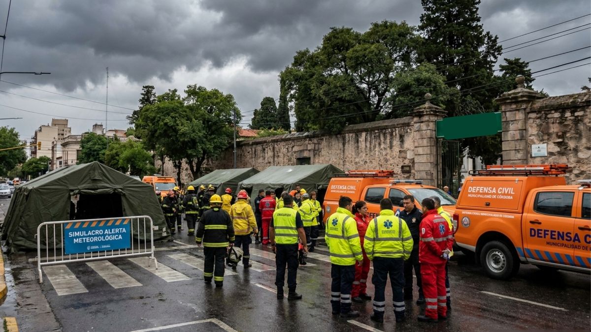 Por tormentas extremas: el megaoperativo que moviliza a la ciudad de Córdoba