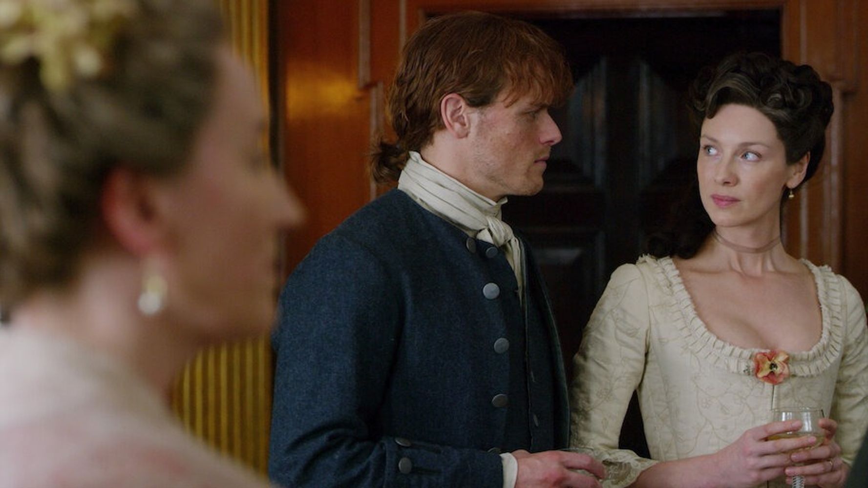 Caitríona Balfe y Sam Heughan interpretan a Claire y Jamie, la pareja central de “Outlander”.