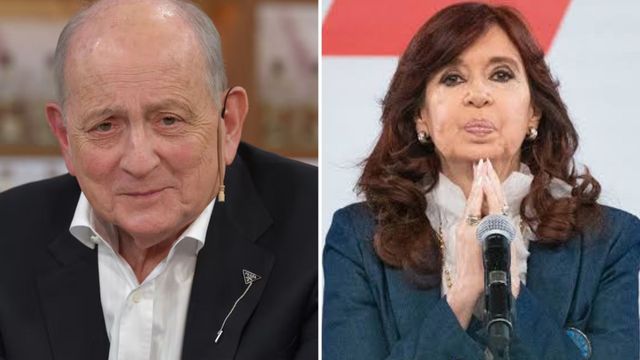 Cristina Kirchner con Chiche Gelblung