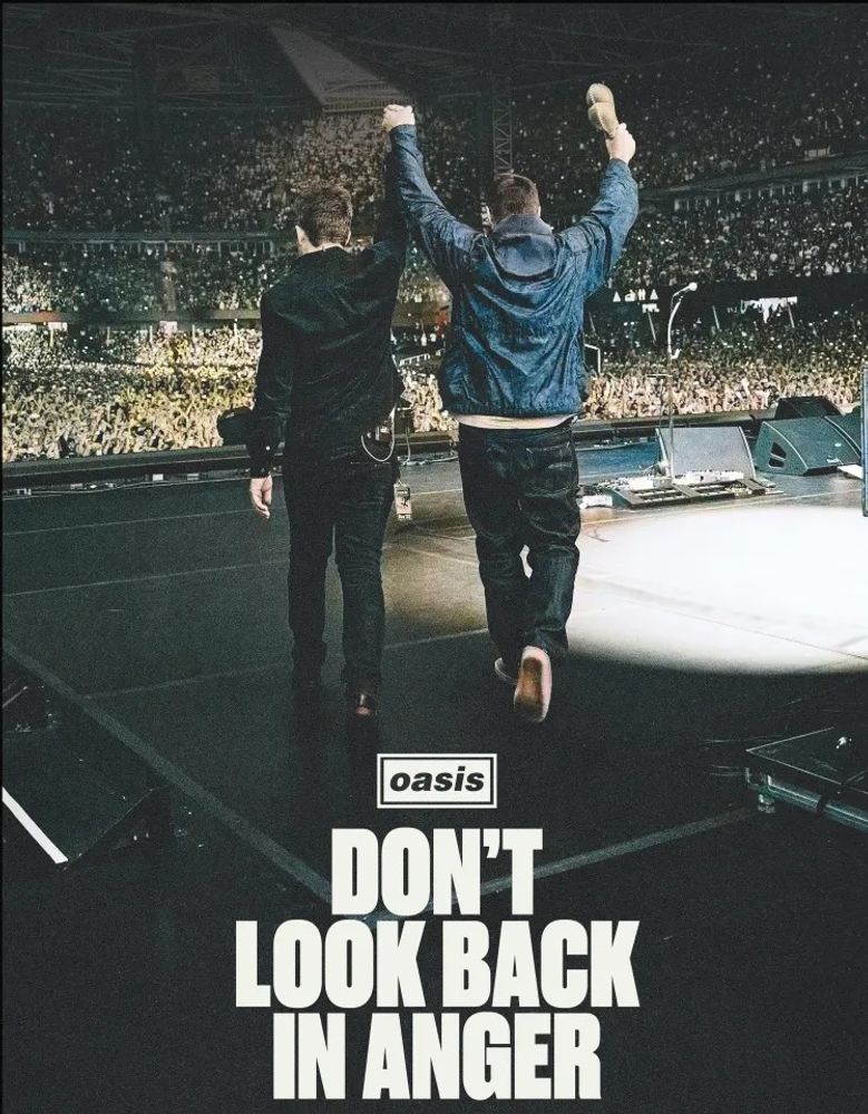 Oasis: Don't Look Back in Anger.