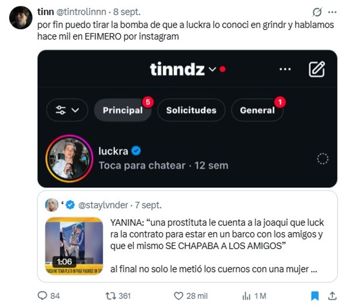 Las pruebas de infidelidad de Luck Ra a La Joaqui en Ibiza: "Estuviste con un pibe"