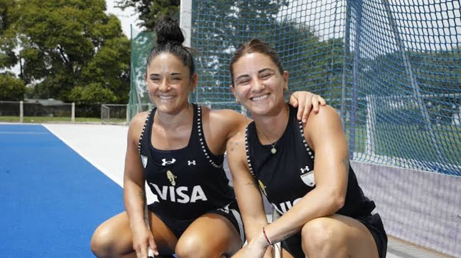 Majo y Vicky Granatto.