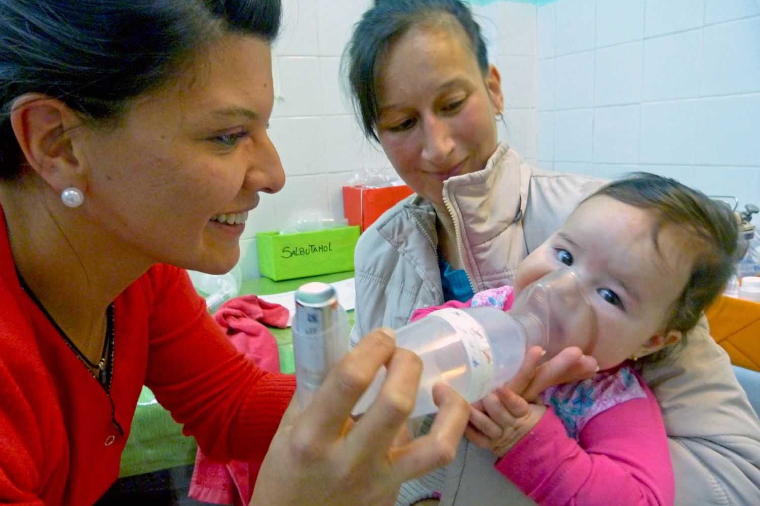 Niños con fiebre
