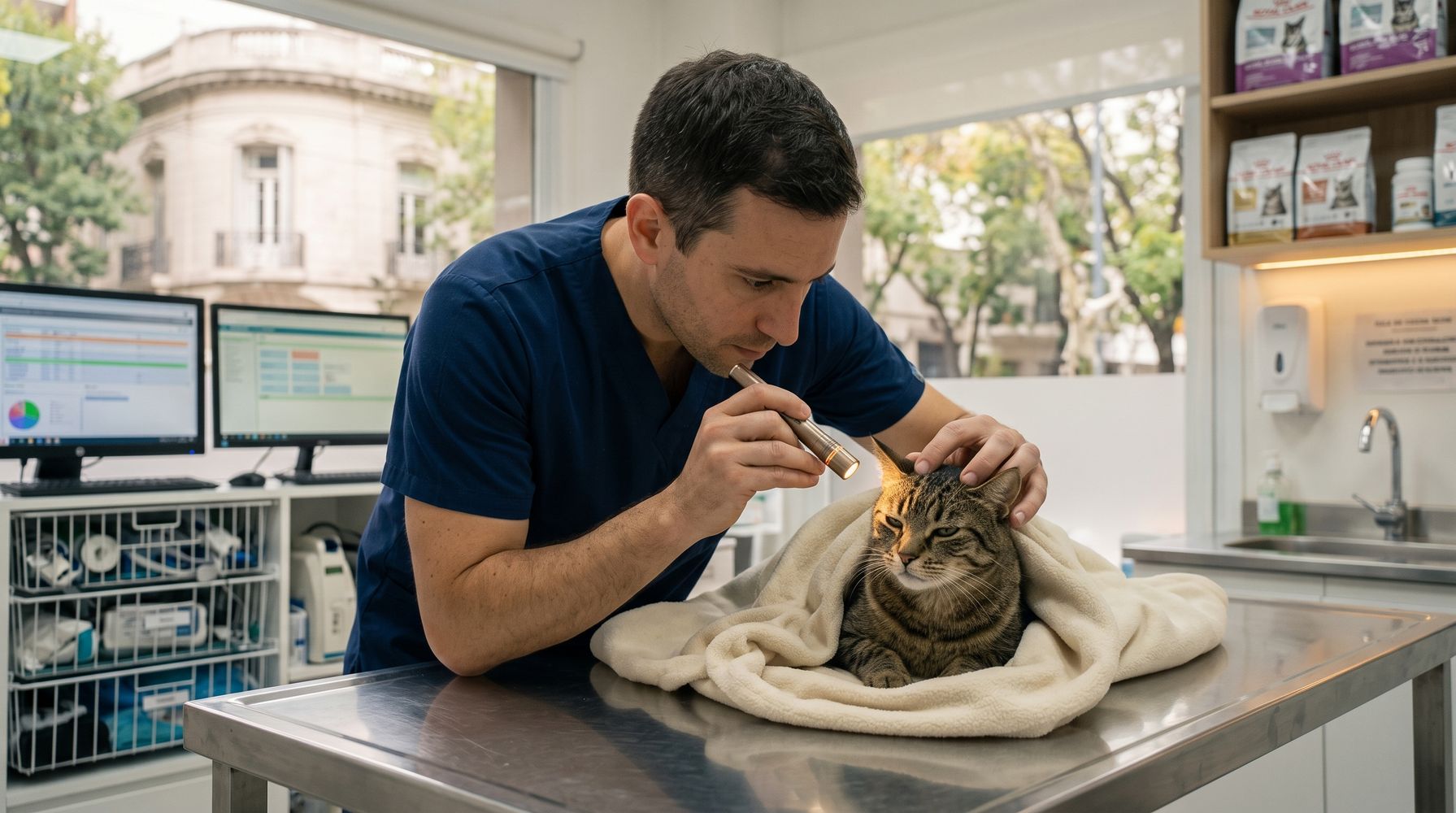 Victor Algra, veterinario: "A diferencia de los perros, los gatos pueden sentir dolor sin que nos demos cuenta, porque ocultan su malestar"