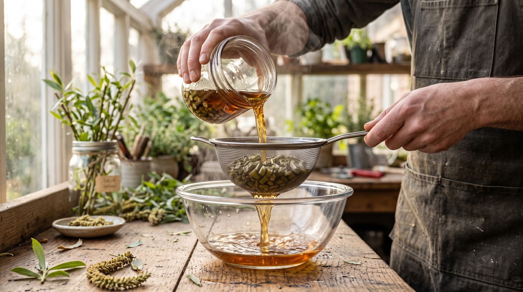 Expertos en horticultura recomiendan: "En primavera, las ramitas nuevas de los sauces se cargan de hormonas del crecimiento y de ácido salicílico, que ayuda a curar heridas en las plantas"