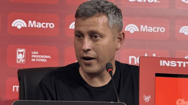 Para Diego Flores es "injusto" que digan que Instituto es beneficiado por los arbitrajes.