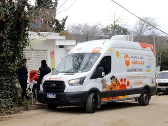 Familias con Huellas: el quirófano móvil continuará durante noviembre en barrio Altos de San Pedro