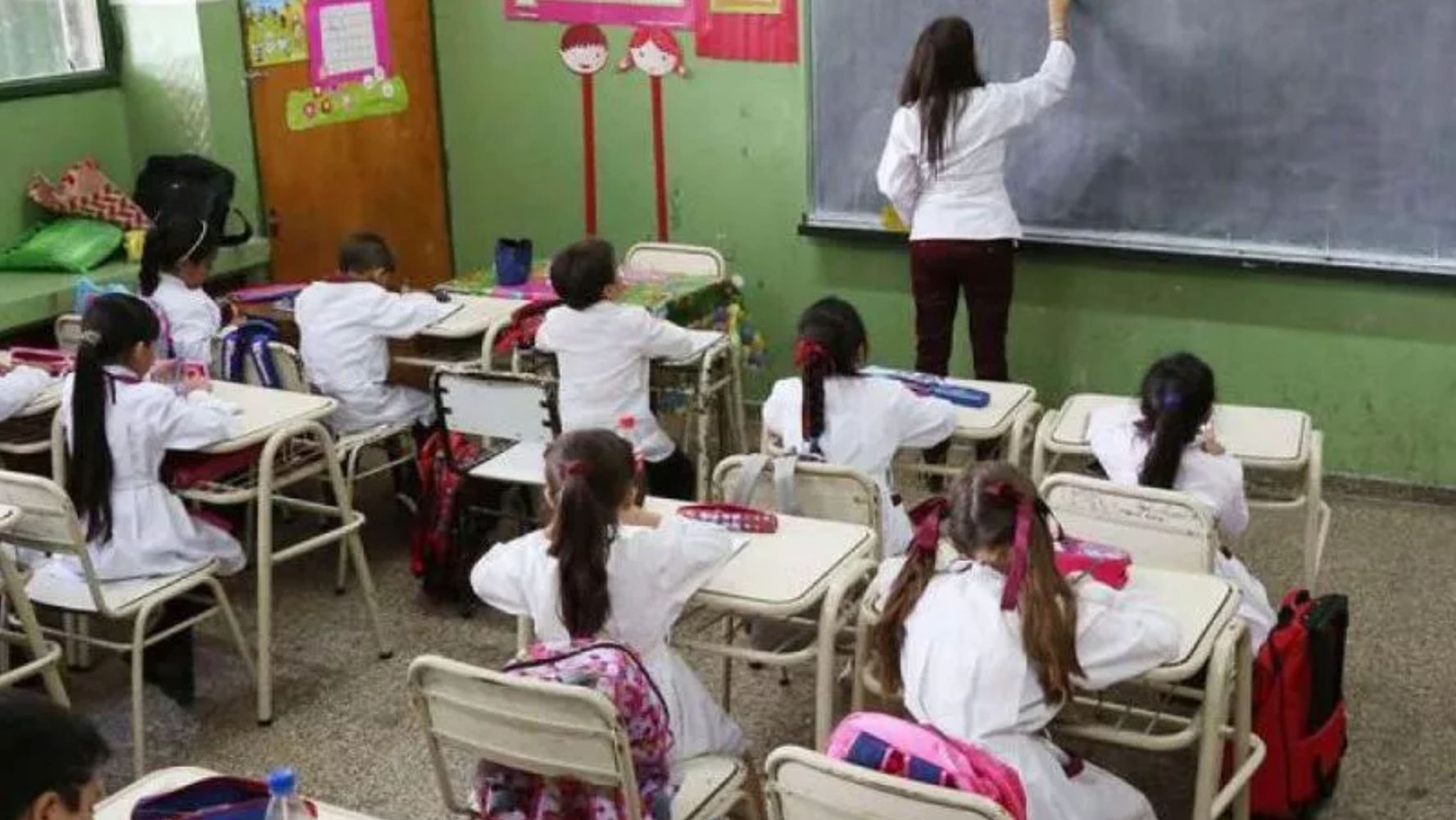 Clases suspendidas en una provincia argentina.