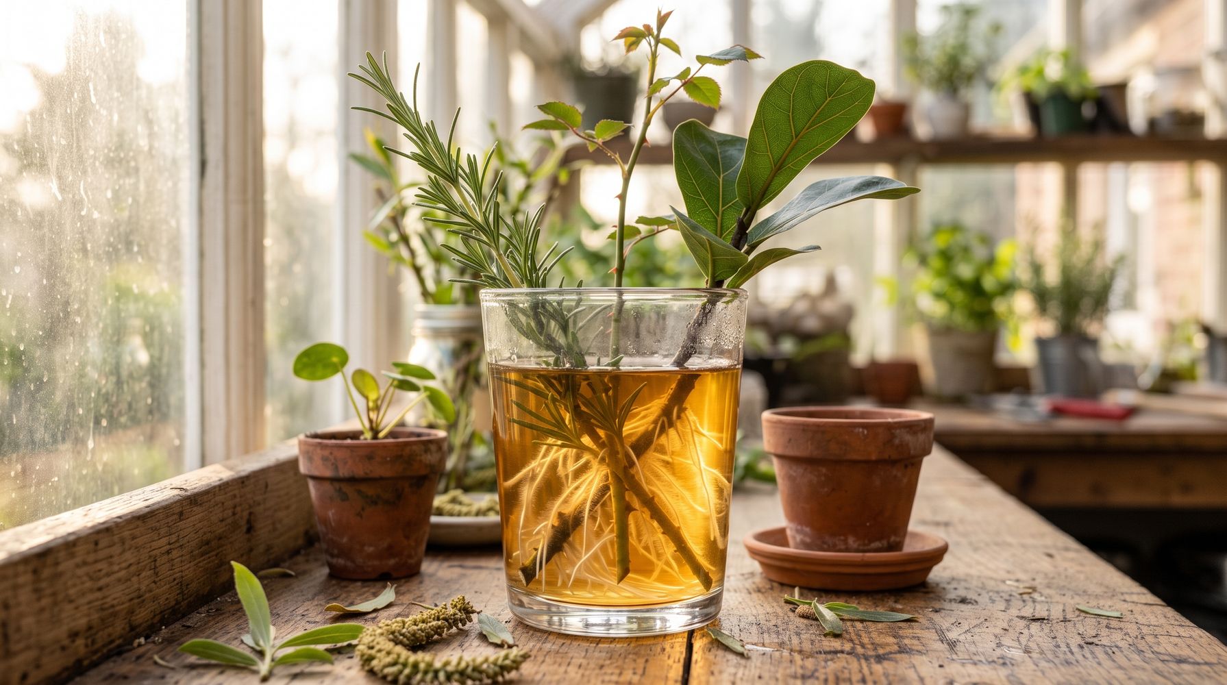 Expertos en horticultura recomiendan: "En primavera, las ramitas nuevas de los sauces se cargan de hormonas del crecimiento y de ácido salicílico, que ayuda a curar heridas en las plantas"
