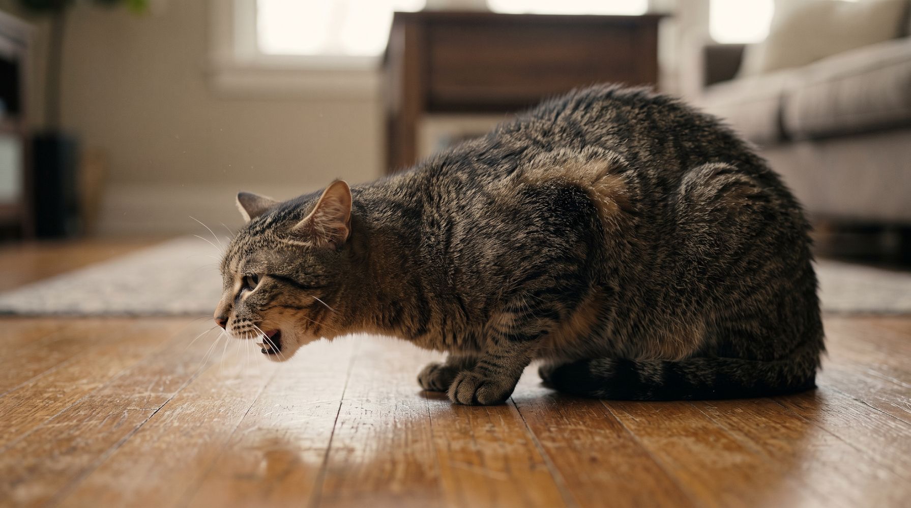 Juanjo, veterinario: “Si tu gato tose como si intentase expulsar una bola de pelo, podría ser asma felina”