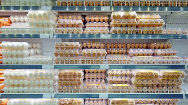 La forma más adecuada de guardar los huevos.