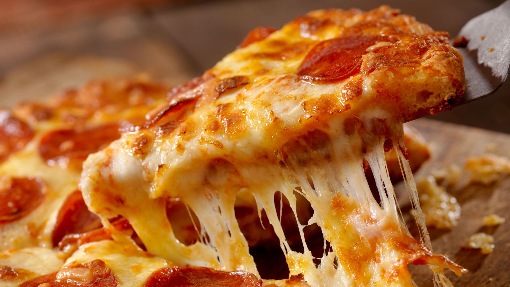 Pizza pepperoni.