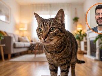 Juanjo, veterinario: “Si tu gato tose como si intentase expulsar una bola de pelo, podría ser asma felina”