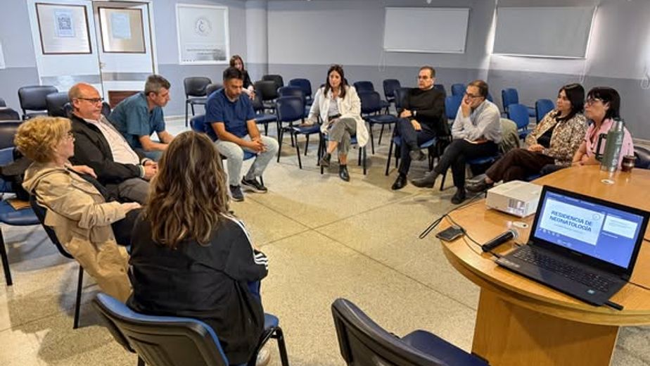 La visita del CAEF relevó las condiciones de formación de los residentes en Neonatología y Pediatría.