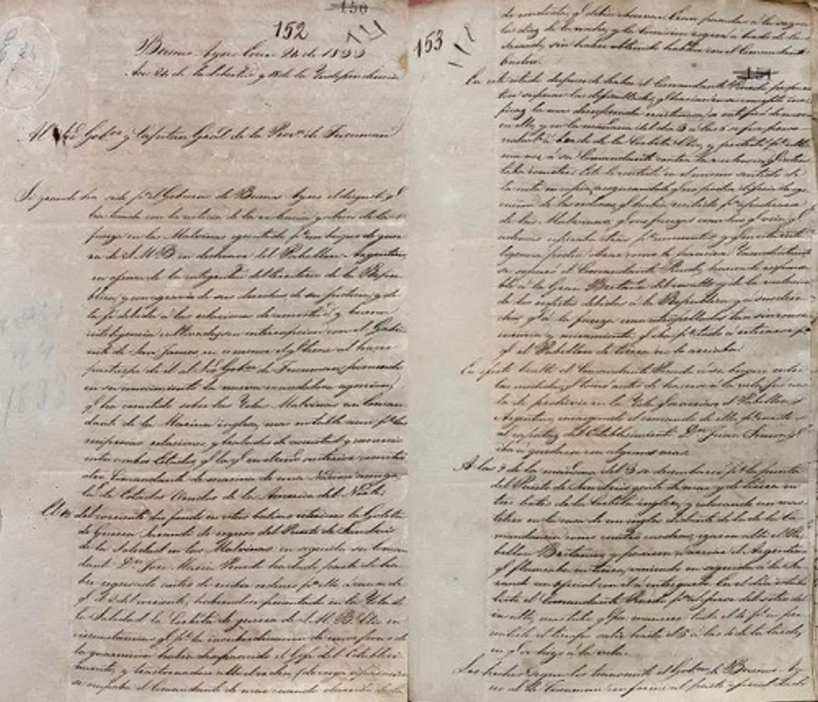 El Archivo Histórico recuperó el documento en el marco de un programa de conservación y difusión patrimonial.