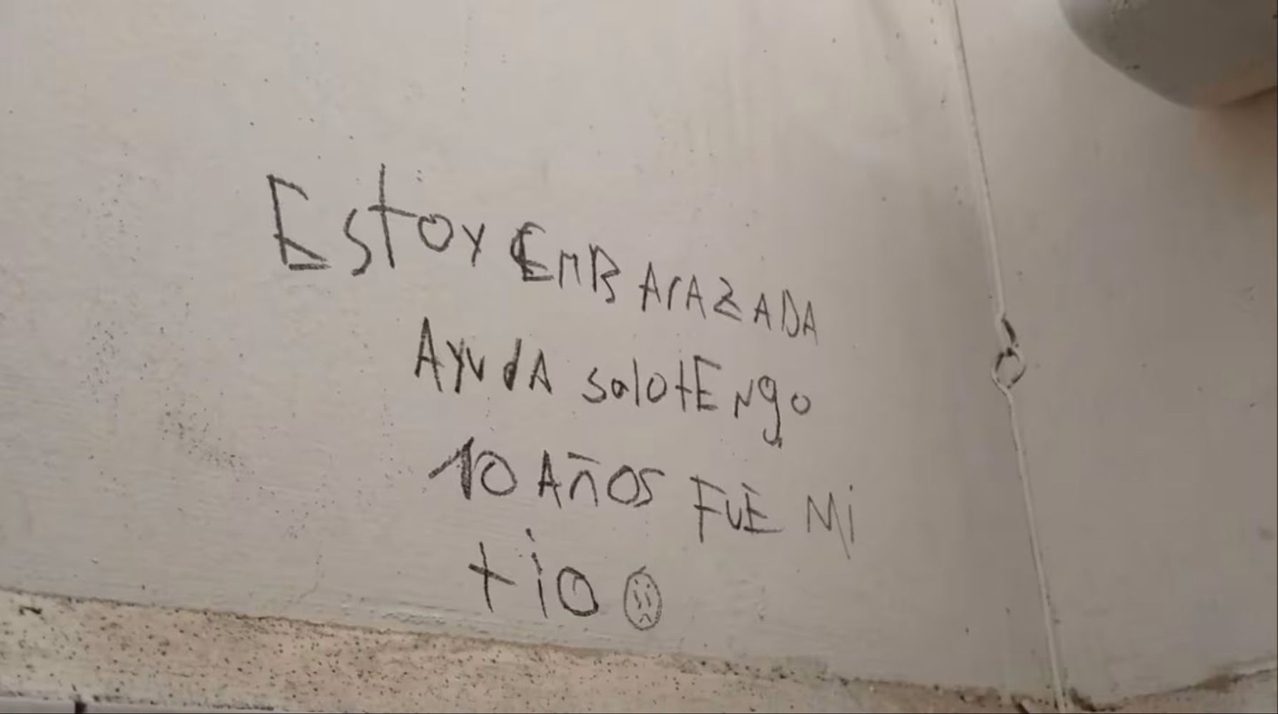 El estremecedor mensaje