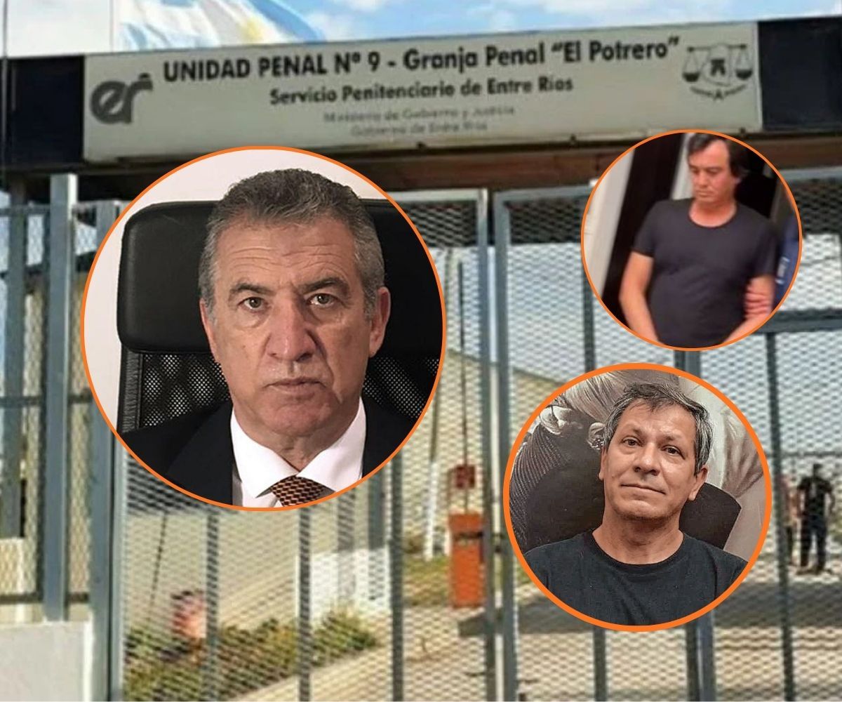 Urribarri, Báez y Aguilera detenidos.
