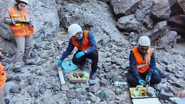 El Ministerio busca acercar información sobre la actividad extractiva a los visitantes de la muestra.