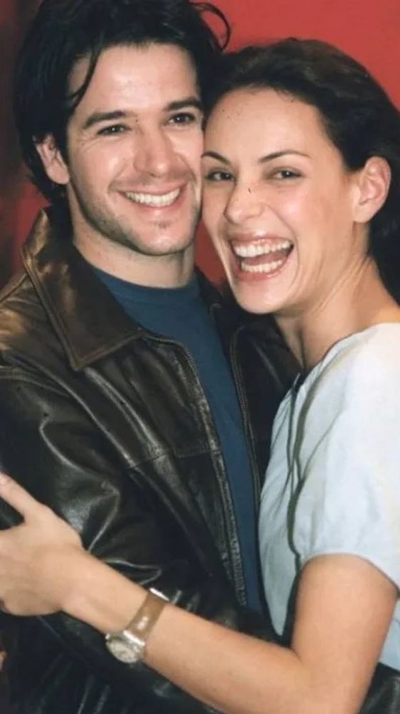 Carolina Ferraz y Murilo Benício.