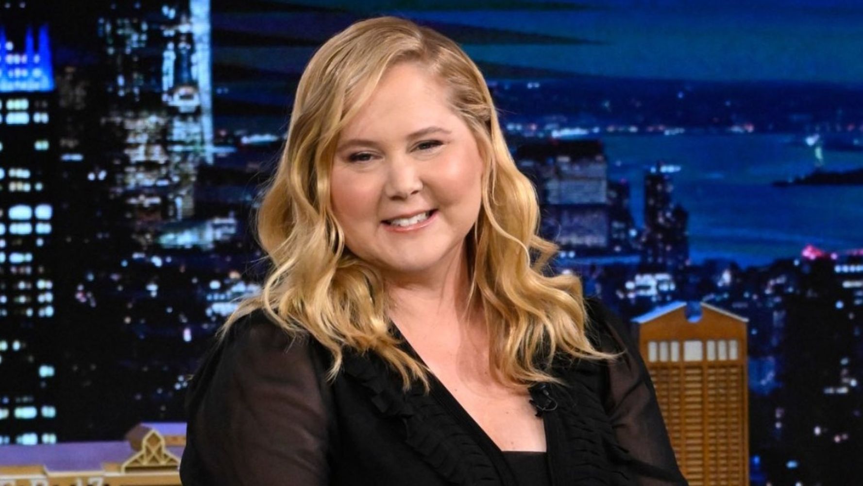 Amy Schumer antes de bajar de peso.