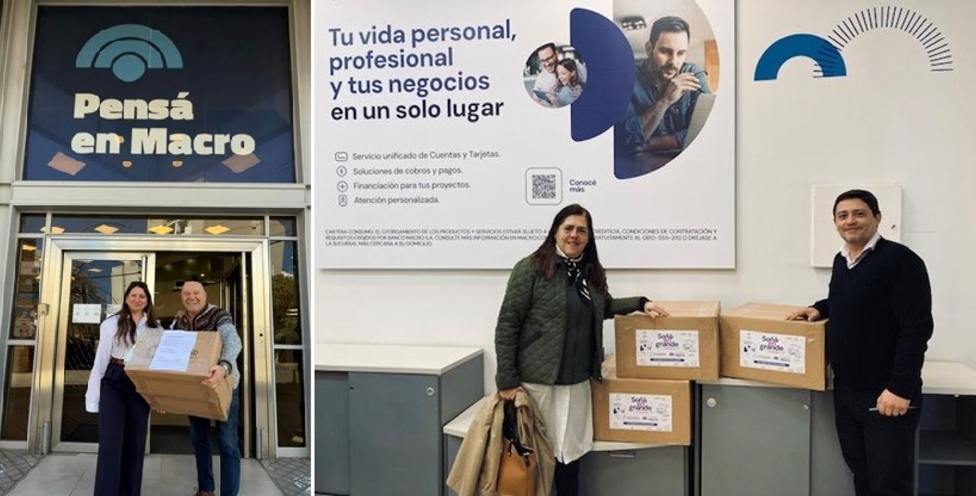 Fundación Macro, Fundación Equidad y OCASA llevan 17 años construyendo puentes de progreso, entregando a instituciones de diferentes rubros y de todo el país herramientas que les permitan ampliar sus oportunidades.