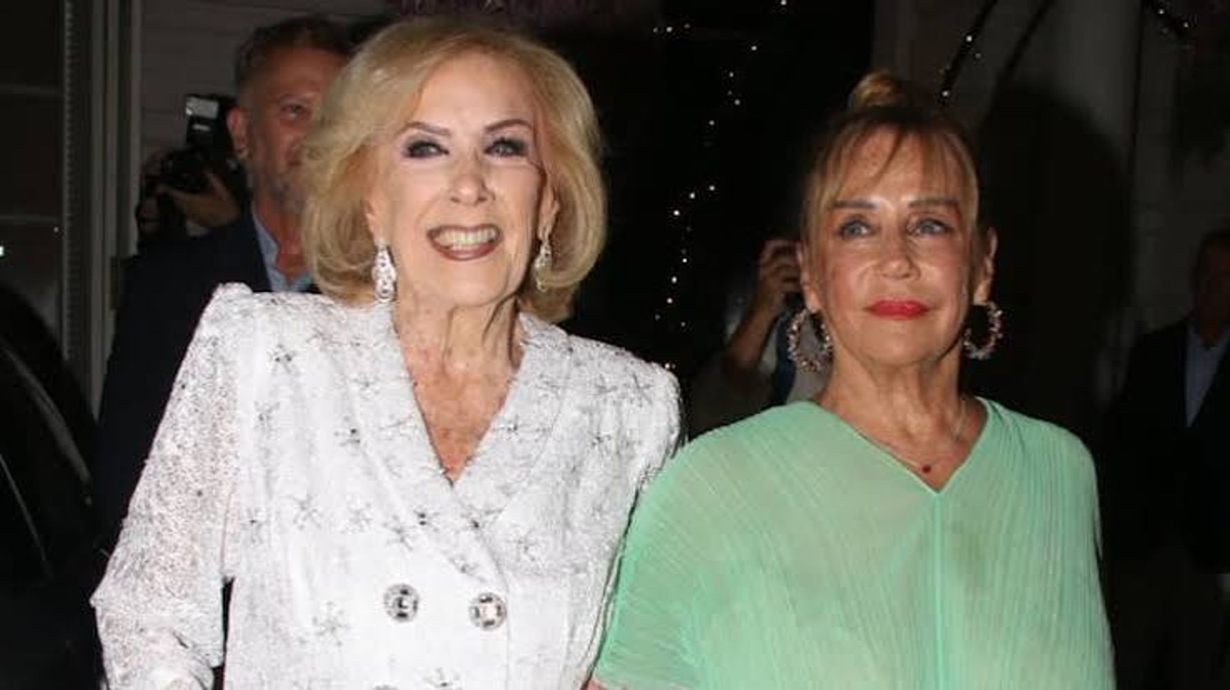 Mirtha Legrand y Marcela Tinayre.