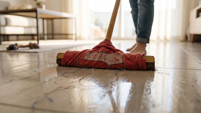 Por qué no se deberías limpiar los pisos con remeras viejas de algodón