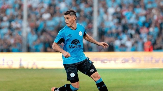 El lateral uruguayo Federico Ricca volvería a la defensa de Belgrano.