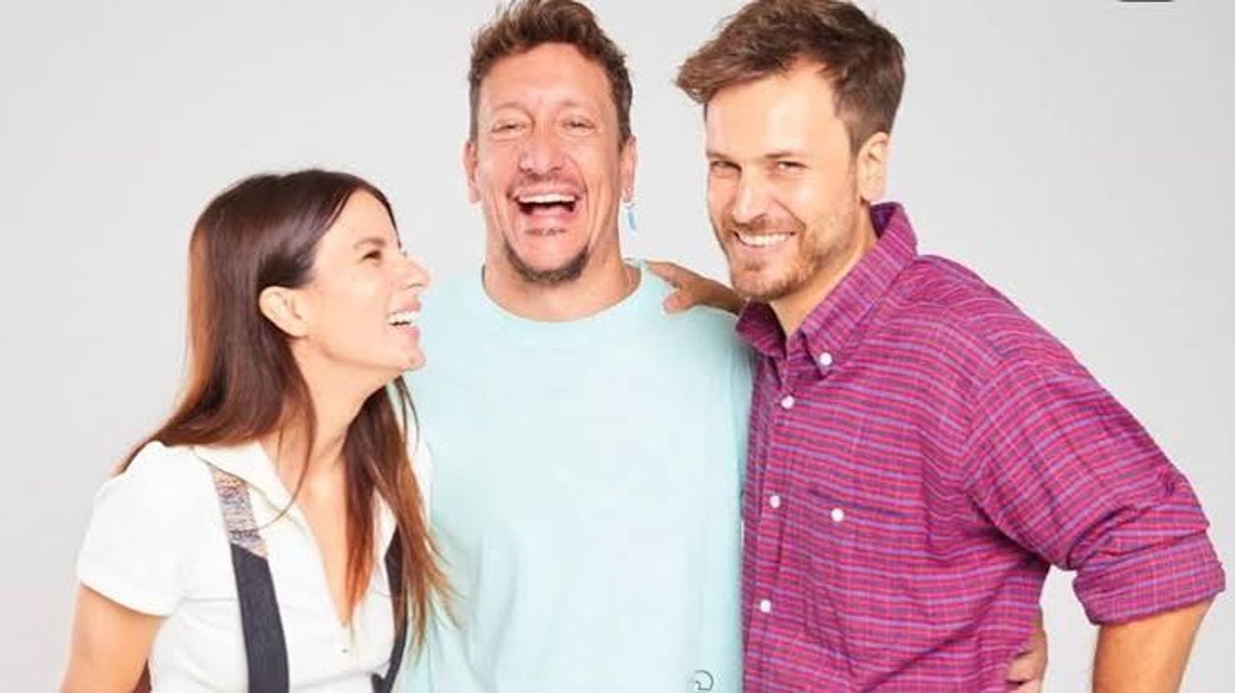 Gimena Accardi, Andrés Gil y Nicolás Vázquez.