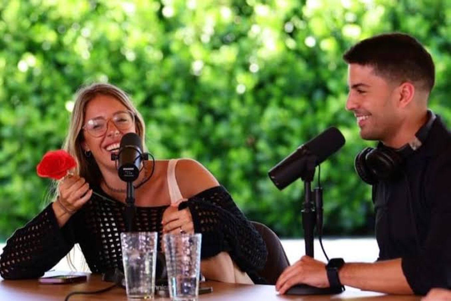 Nati Jota y Gastón Edul.