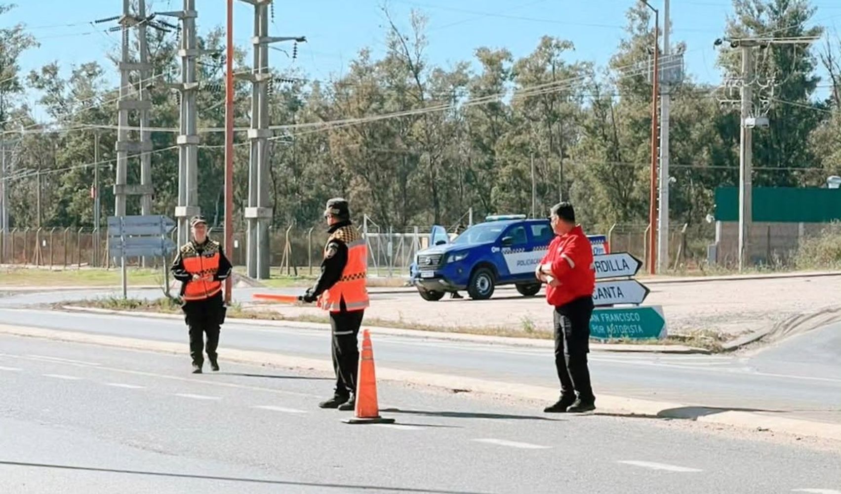 Controles de transporte Municipio Arroyito, ERSEP y Policía Caminera