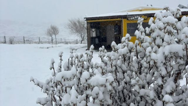 Nieve en Córdoba.