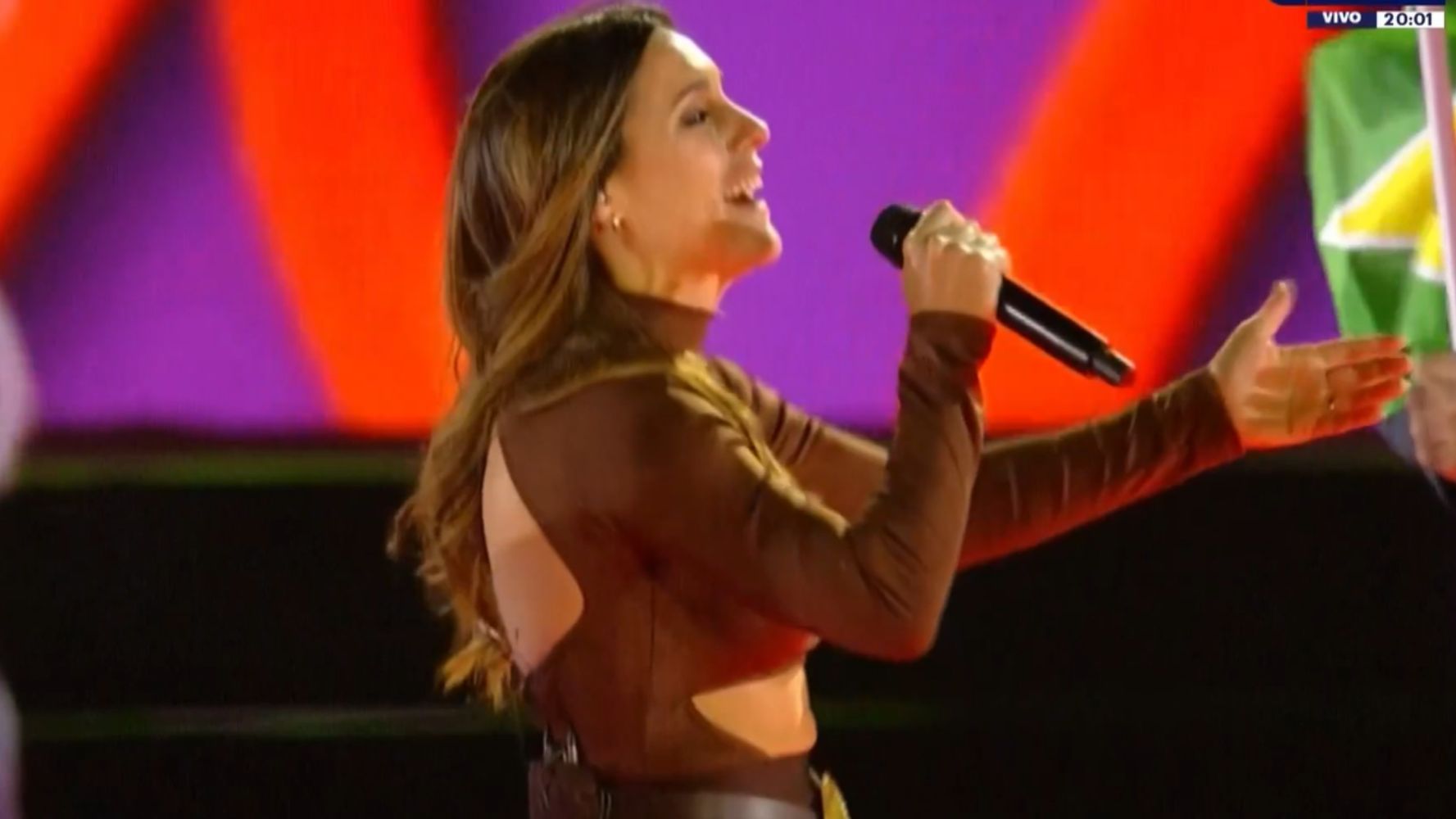 La Sole entonó la canción lema de los Juegos Suramericanos 2026