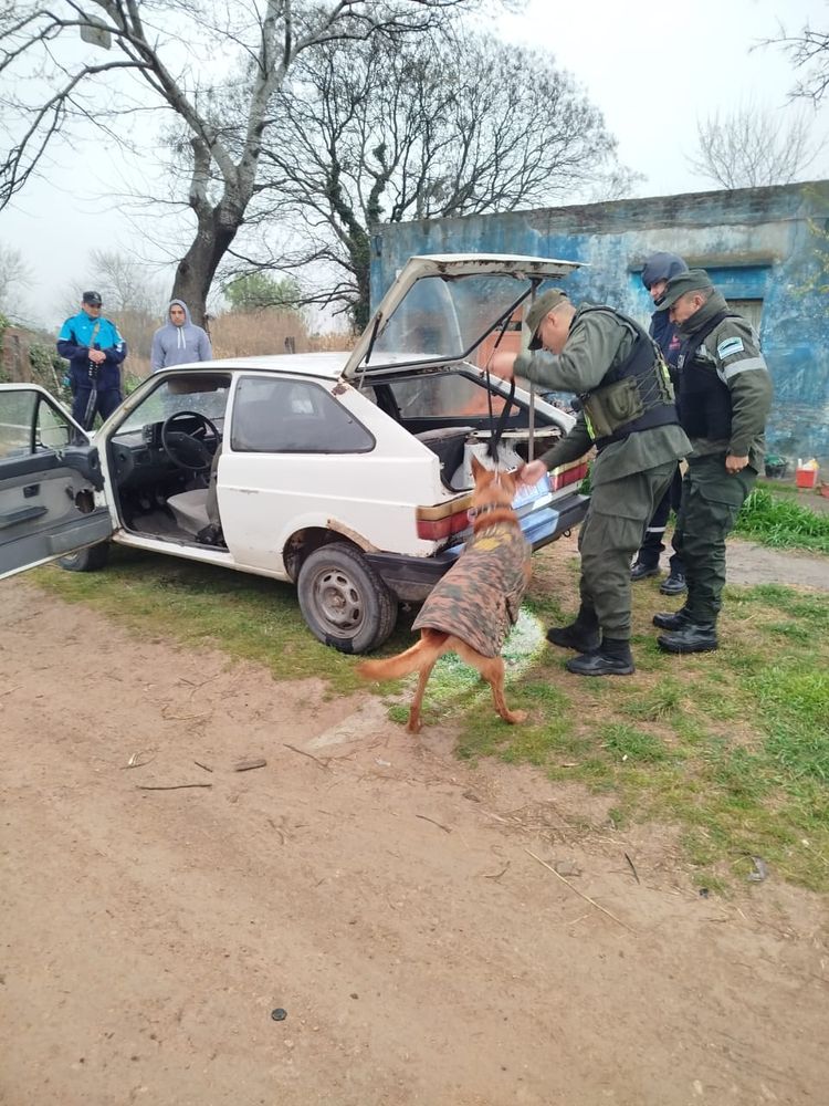 Allanamiento por drogas en Gonzales Chaves