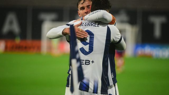 El "Canario" Álvarez Martínez cantó un golazo, para que abrir el camino de la victoria de Talleres.