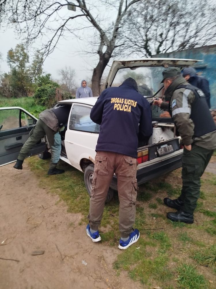 Allanamiento por drogas en Gonzales Chaves