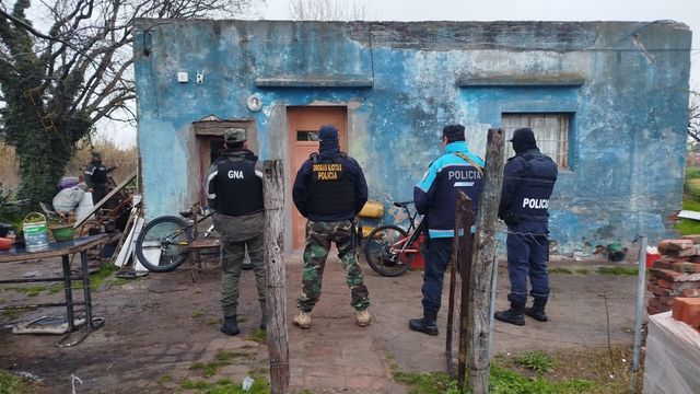 Allanamiento por drogas en Gonzales Chaves