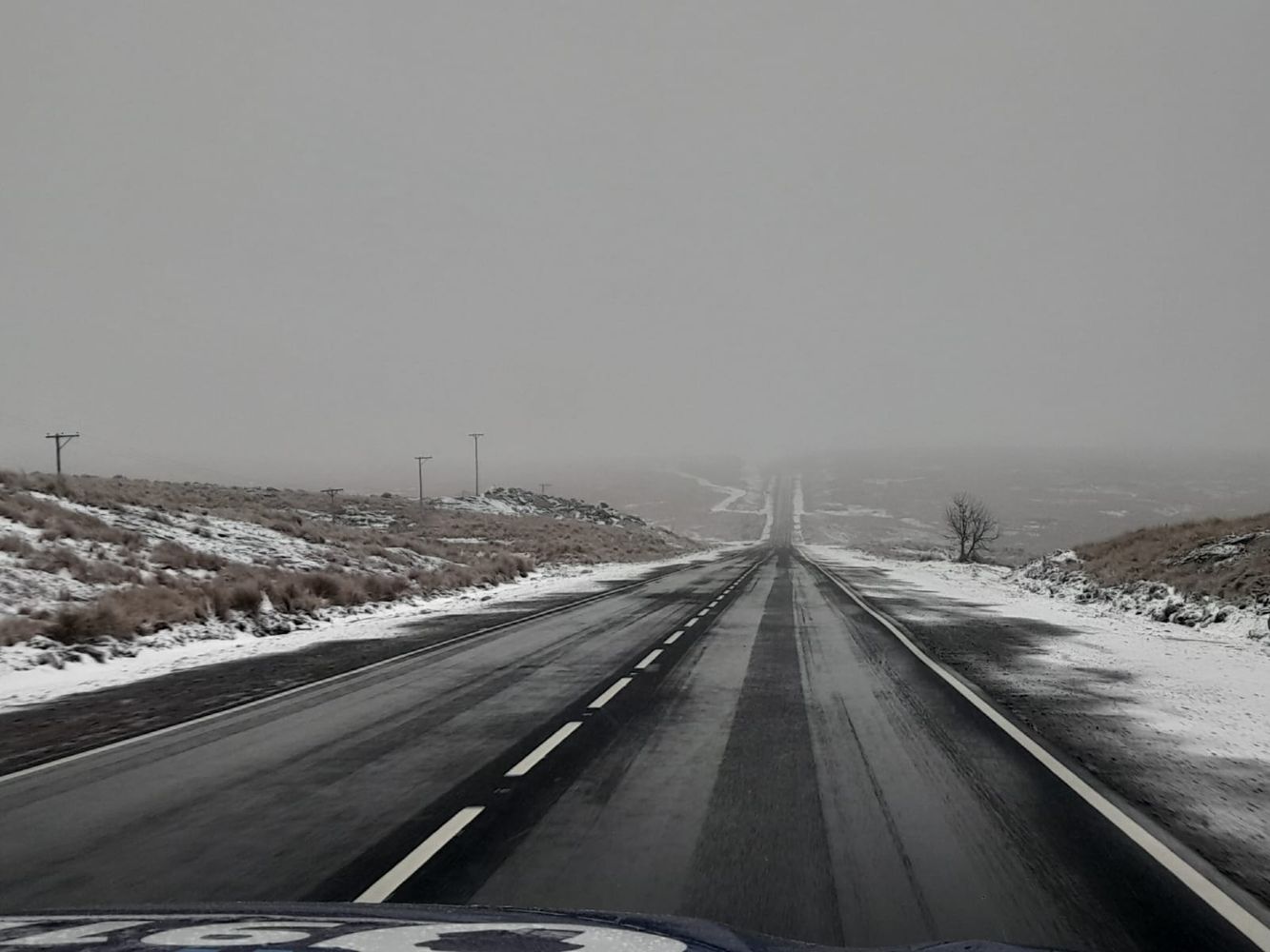Nieve en Córdoba.