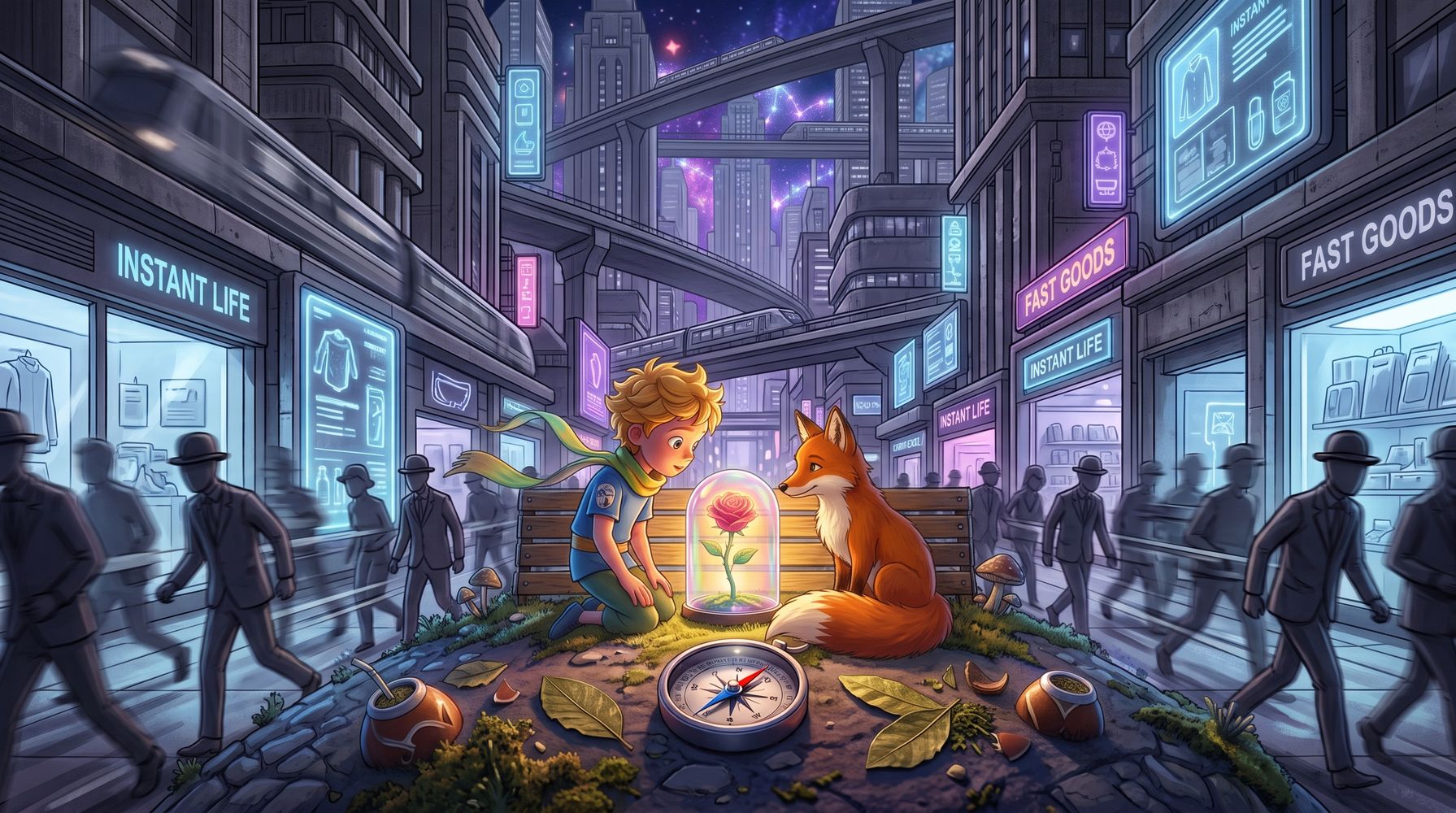 La emotiva reflexión de "El Principito": "Si alguien ama a una flor de la que no existe más que un ejemplar entre millones de estrellas, es suficiente para ser feliz cuando la mira"