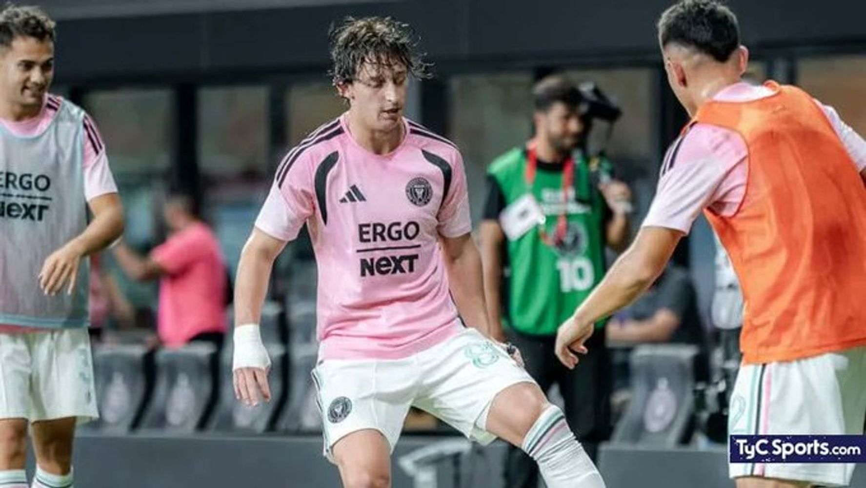 Matías Galarza Fonda, ex Talleres y River, ahora en el Inter Miami de Messi.