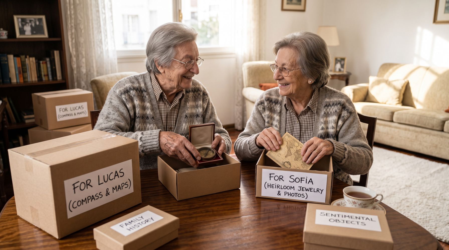 La psicología afirma que cuando las personas mayores de 70 años comienzan a regalar cosas, no están deshaciéndose de objetos innecesarios; es algo más profundo
