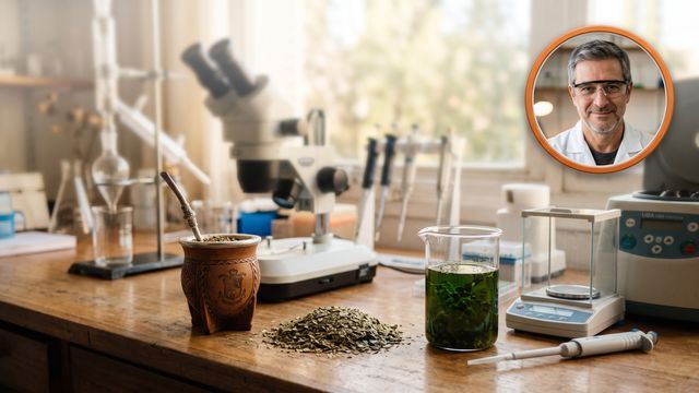 Juan Ferrario, biólogo (UBA): “Tomar mate reduce el riesgo de desarrollar Parkinson”