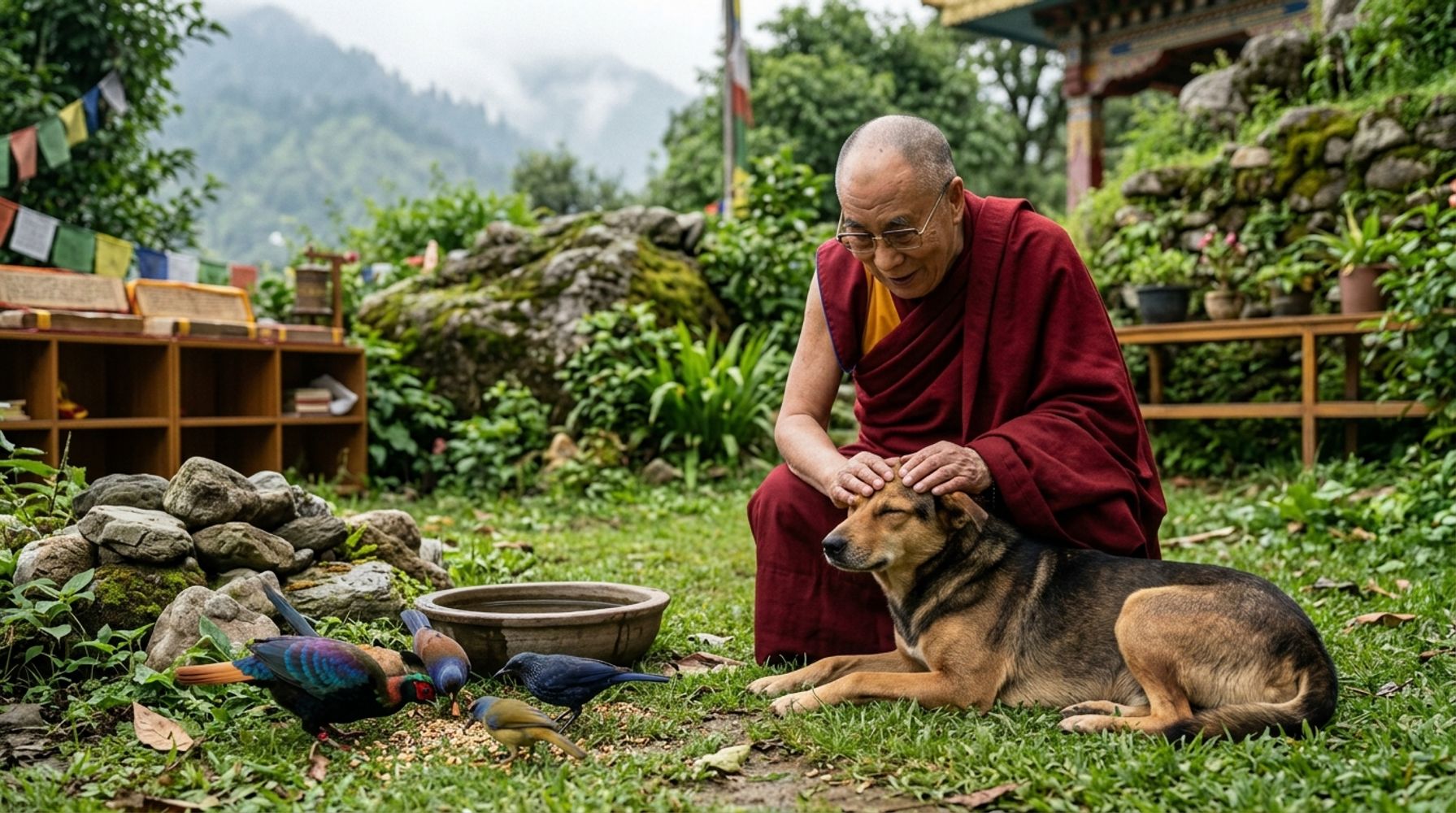 Dalái Lama, líder espiritual del budismo tibetano: “Solo hay dos días en el año en los que no se puede hacer nada. Uno se llama ayer y el otro se llama mañana”