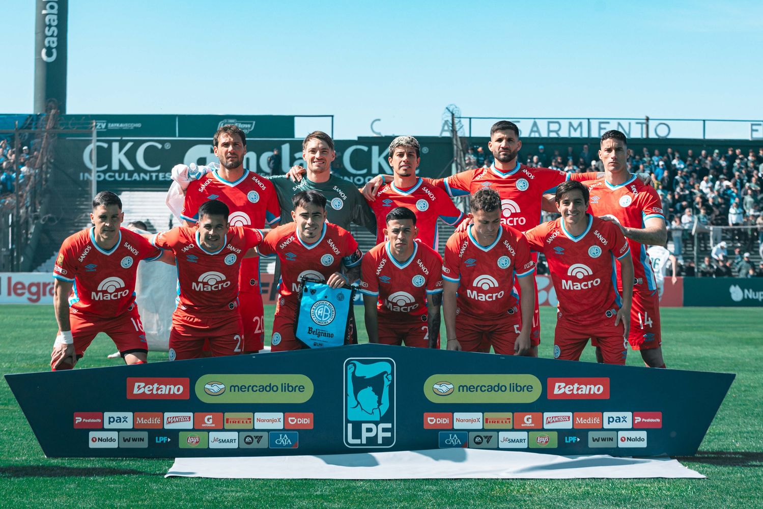 Belgrano visitó a Sarmiento por la fecha 8 del Clausura de la Liga Profesional.