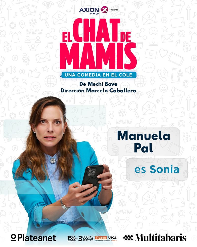 Pal continúa trabajando como actriz y actualmente integra el elenco de “El chat de mamis”.