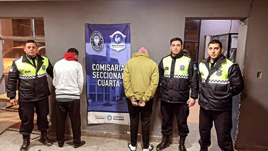 Dos aprehendidos de 21 y 23 años quedaron convalidados por la Fiscalía; sobre los otros dos se dispusieron medidas judiciales.